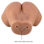 Hailey Masturbador con Vibración Vagina y Ano