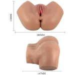 Hailey Masturbador con Vibración Vagina y Ano