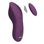 Mane Vibrador de Braguita con App Púrpura