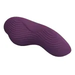 Mane Vibrador de Braguita con App Púrpura