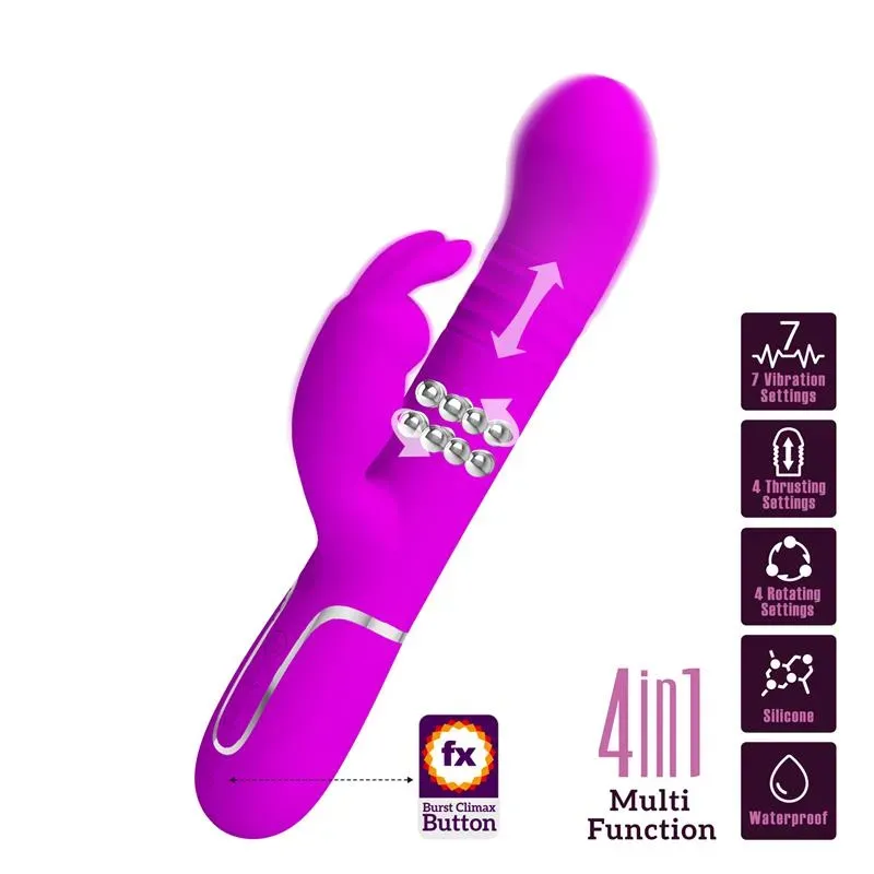 Coale Vibrador con Bolas Rotatorias y Up and Down USB – Vibradores