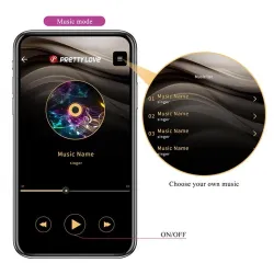 Aari Juguete para Parejas con Vibración y Golpeteo y APP