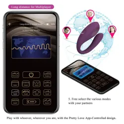 Aari Juguete para Parejas con Vibración y Golpeteo y APP