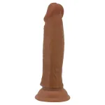 Quentin Dildo con Piel Deslizante-Retractil 18.4 cm