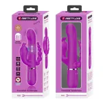 Cammy 4 in 1 Vibrador con Bolas Rotadoras y Cadena Anal