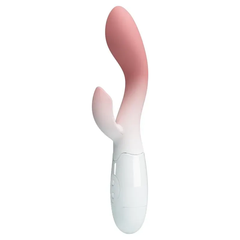 Brighty Vibrador Blanco y Rosa – Vibradores