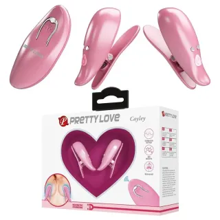 Cailey Pinzas para Pezones con Vibración y Control Remoto