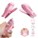 Cailey Pinzas para Pezones con Vibración y Control Remoto