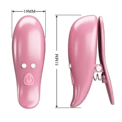 Cailey Pinzas para Pezones con Vibración y Control Remoto