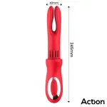 Bilma Vibrador con Movimientos Alternantes y Brushing 4 Motores