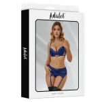 Giselle Set con Liguero Azul