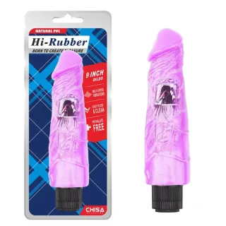 Vibrador Hi-Rubber 9 Purpura