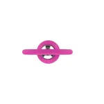 Cadena Anal con Vibración Rosa