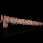 Dildo Dual Layered Articulable XXL 16