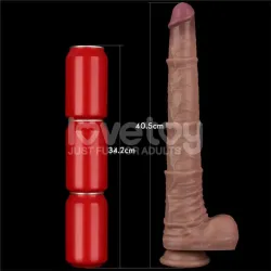 Dildo Dual Layered Articulable XXL 16