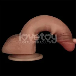 Sliding Pro Dildo Piel Deslizante-Retráctil Dual Layer 7.5