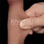 Sliding Pro Dildo Piel Deslizante-Retráctil Dual Layer 7.5