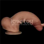 Sliding Pro Dildo Piel Deslizante-Retractil Dual Layer 8.5