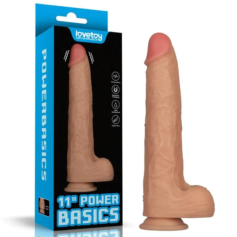 Power Basics Dildo con Vibración 11 – Dildos