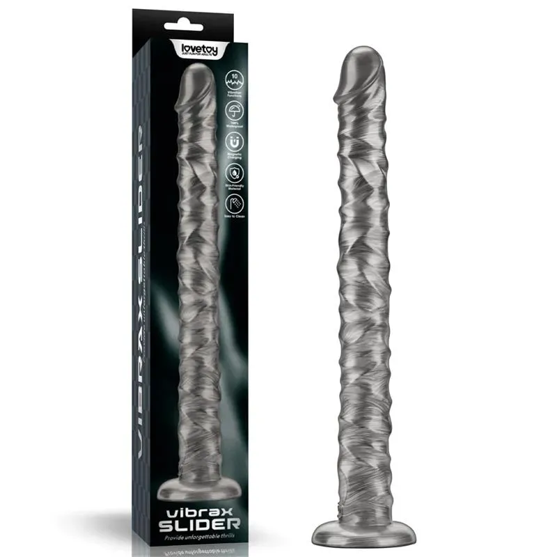 Vibrax Slider DIldo Anal con Vibración King Sized 16 – Anal