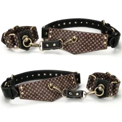 Rebellion Reign Set de Restricciones para Muslos y Muñecas