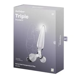Triple Crystal 2 Dildo de Cristal