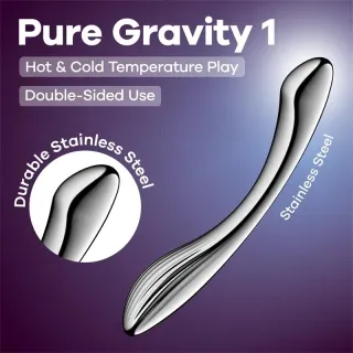 Pure Gravity 1 Dildo de Acero