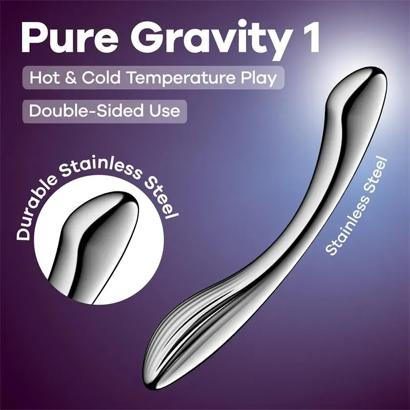 Pure Gravity 2 Dildo de Acero – Dildos