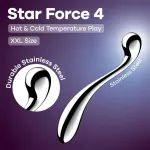 Star Force 4 Dildo de Acero XXL