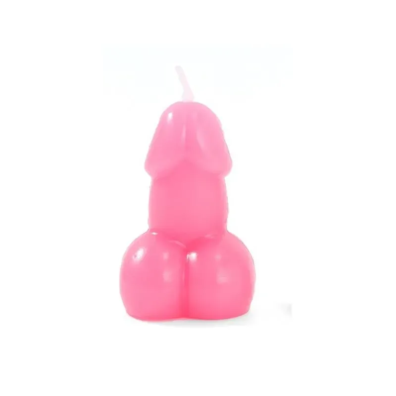 Vela Forma de Pene Fuscia – Complementos/Artículos Divertidos