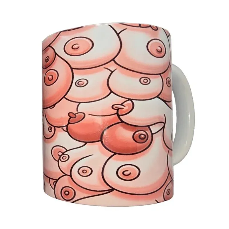 Taza Color Pechos 370ml – Complementos/Artículos Divertidos