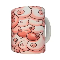 Taza Color Pechos 370ml