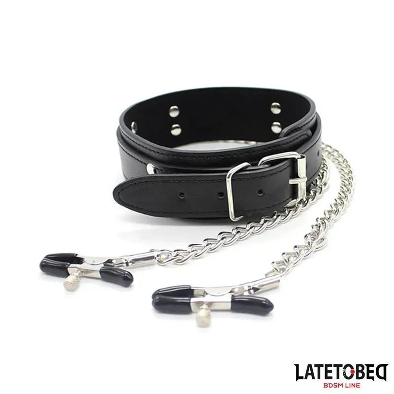 Collar con Pinzas para los Pezones – BDSM/Pinzas Pezones