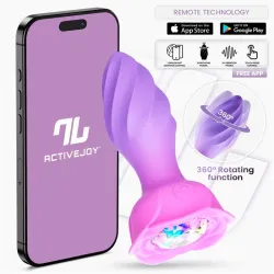 Moxy Plug Anal con Rotación 360º con App