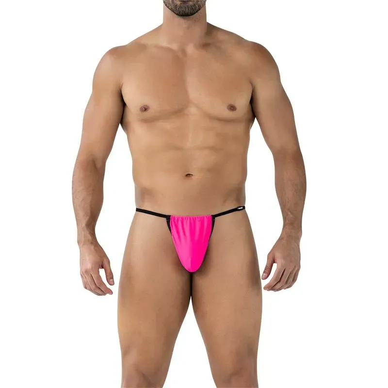 C4MSPX04 Tanga Fluo Pouch Hot Pink – Slips, Tangas y Boxers