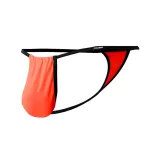 C4MSPX04 Tanga Fluo Pouch Tangerine