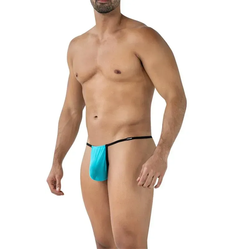 C4MSPX04 Tanga Fluo Pouch Turquesa – Slips, Tangas y Boxers