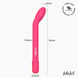 Gently Estimulador Punto G con APP Rosa
