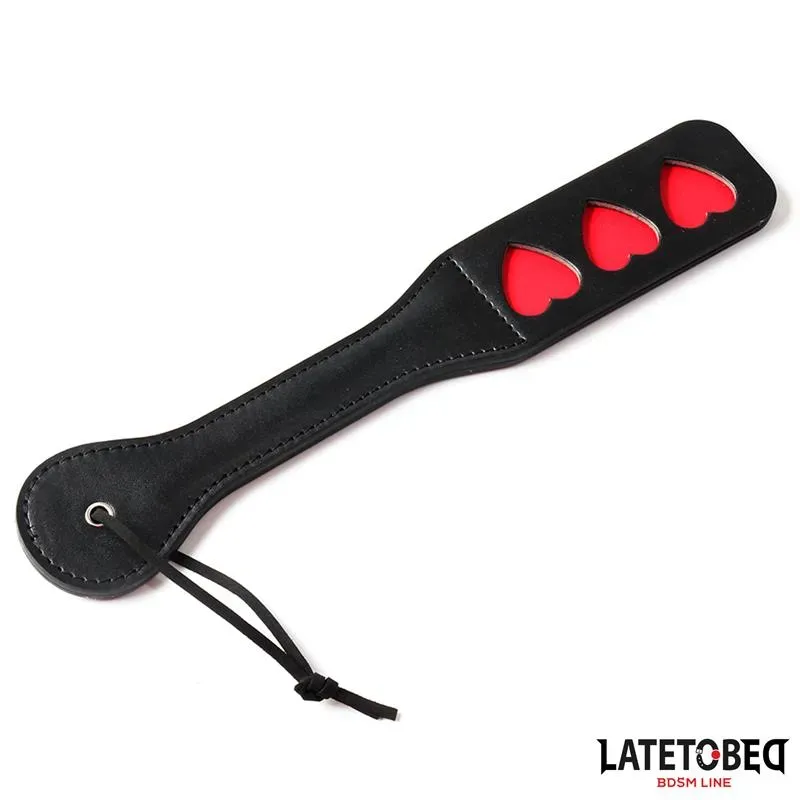 Pala Doble Capa con Corazones 32 cm – Spanking