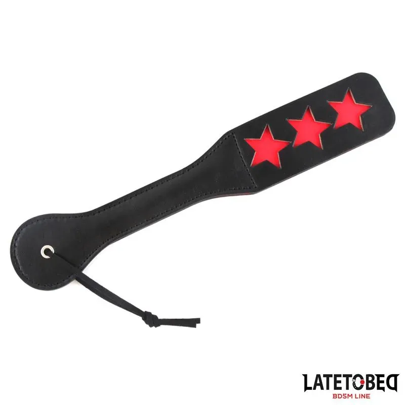 Pala Doble Capa con Estrellas 32 cm – Spanking