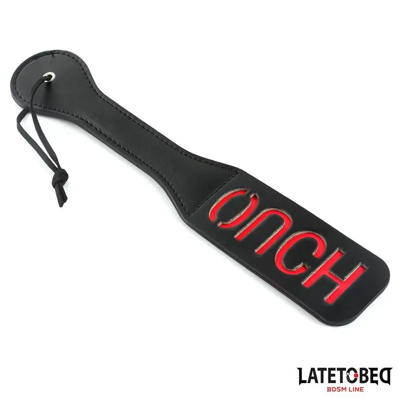 Pala Doble Capa Lema OUCH 32 cm – Spanking
