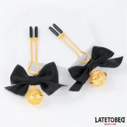 Pinzas para Pezones con Lazos