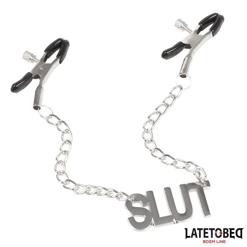 Pinzas para Pezones Lema Slut – BDSM/Pinzas Pezones