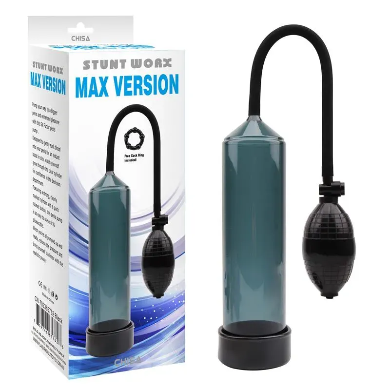 Bomba de Succion para el Pene MAX Version Negro – Desarrolladores