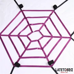 Set de Ataduras para la Cama en Tela de Araña