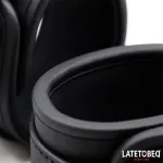 Esposas con Cadena Negro Sólido