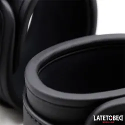 Esposas con Cadena Negro Sólido