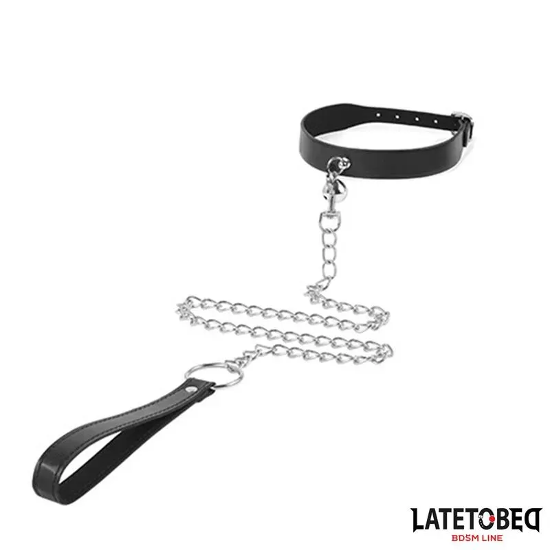 Collar con Cascabel y Correa – Collares