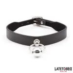 Collar con Cascabel y Correa