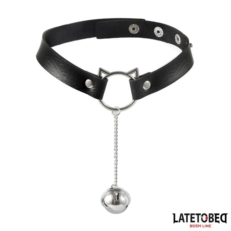 Choker con Aro con Orejitas y Cascabel – Complementos